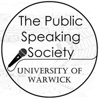 The Public Speaking Society at the University of Warwick logo, The Public Speaking Society at the University of Warwick contact details