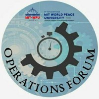 OPERATIONS FORUM SOM (PG), MITWPU logo, OPERATIONS FORUM SOM (PG), MITWPU contact details