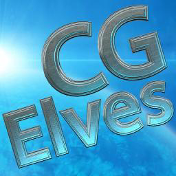 CG Elves logo, CG Elves contact details