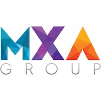 MXA Group logo, MXA Group contact details