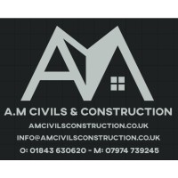 A.M Civils & Construction logo, A.M Civils & Construction contact details