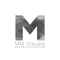 MM Visuals logo, MM Visuals contact details