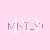 MNTLY+ logo, MNTLY+ contact details