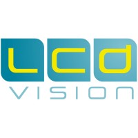 LCD VISION logo, LCD VISION contact details