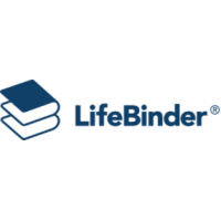 LifeBinder logo, LifeBinder contact details