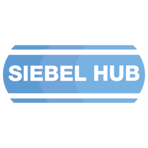 The Siebel Hub logo, The Siebel Hub contact details