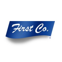 First Co. logo, First Co. contact details