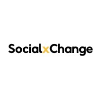 The SocialxChange logo, The SocialxChange contact details