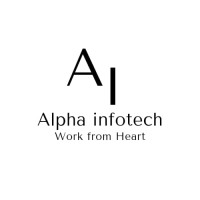 Alpha infotech logo, Alpha infotech contact details