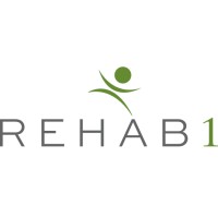 REHAB1 logo, REHAB1 contact details