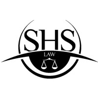 SHS Law logo, SHS Law contact details