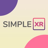 SimpleXR logo, SimpleXR contact details