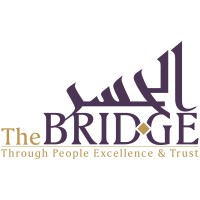 THE BRIDGE logo, THE BRIDGE contact details