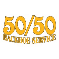 50-50 BACKHOE SERVICE LLC logo, 50-50 BACKHOE SERVICE LLC contact details