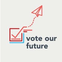 Vote Our Future logo, Vote Our Future contact details