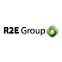 R2E Group logo, R2E Group contact details