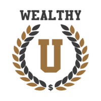 WealthyU logo, WealthyU contact details