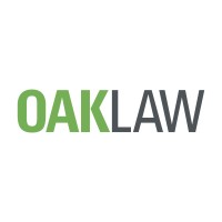 OAK Law logo, OAK Law contact details