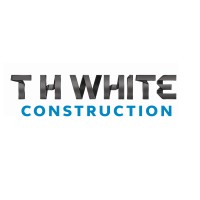 T H WHITE Construction logo, T H WHITE Construction contact details