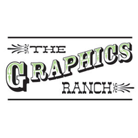 The Graphics Ranch logo, The Graphics Ranch contact details