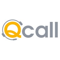 Qcall logo, Qcall contact details