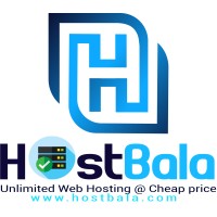 HostBala logo, HostBala contact details