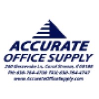 Accurate Office Supply logo, Accurate Office Supply contact details