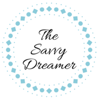 The Savvy Dreamer logo, The Savvy Dreamer contact details