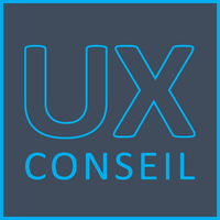 UX Conseil logo, UX Conseil contact details