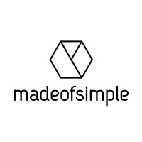 madeofsimple logo, madeofsimple contact details