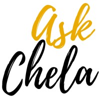 AskChela logo, AskChela contact details