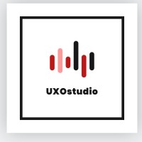 UXOstudio logo, UXOstudio contact details