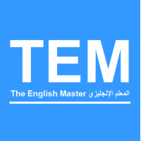 The English Master logo, The English Master contact details