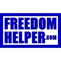 FreedomHelper.com logo, FreedomHelper.com contact details