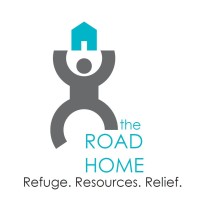 The Road Home logo, The Road Home contact details