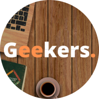 Geekers logo, Geekers contact details