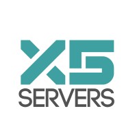 X5 Servers logo, X5 Servers contact details