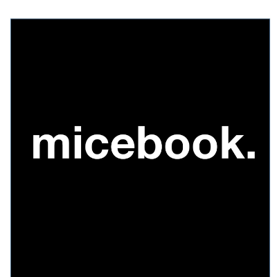 micebook logo, micebook contact details