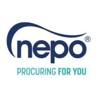 NEPO logo, NEPO contact details