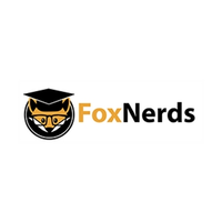 FoxNerds logo, FoxNerds contact details