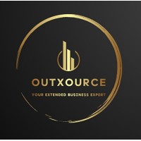 OutXource logo, OutXource contact details