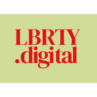 LBRTY.digital logo, LBRTY.digital contact details