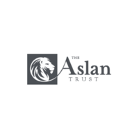 The Aslan Trust logo, The Aslan Trust contact details