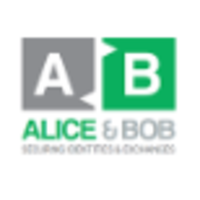 Alice and Bob logo, Alice and Bob contact details