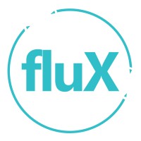 fluX logo, fluX contact details