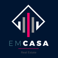 EmCasa logo, EmCasa contact details