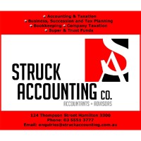 Struck Accounting Co logo, Struck Accounting Co contact details