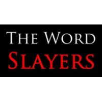 The Word Slayers logo, The Word Slayers contact details