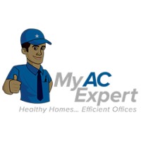 MyAcExpert logo, MyAcExpert contact details