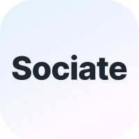 Sociate AI logo, Sociate AI contact details